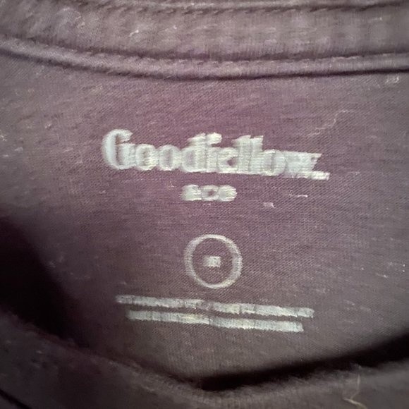 Goodfellow Black T-shirt Ocean, Mountains and Tree - Picture 3 of 4